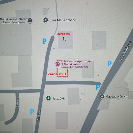 City Center Apartman 2. Nagykanizsa Buitenkant foto